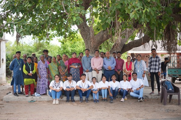 Social Responsive Cell extends its HUNF meals on the wheels initiative to senior citizens in Vyara village on the occasion of World Elder Abuse Awareness Day